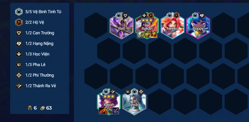 Chiến thuật giữa game Xayah Vệ Binh Tinh Tú