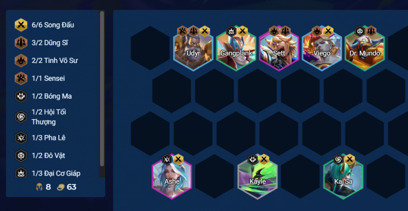 Roll mạnh tìm Ashe và lên cấp 9 với Kayle