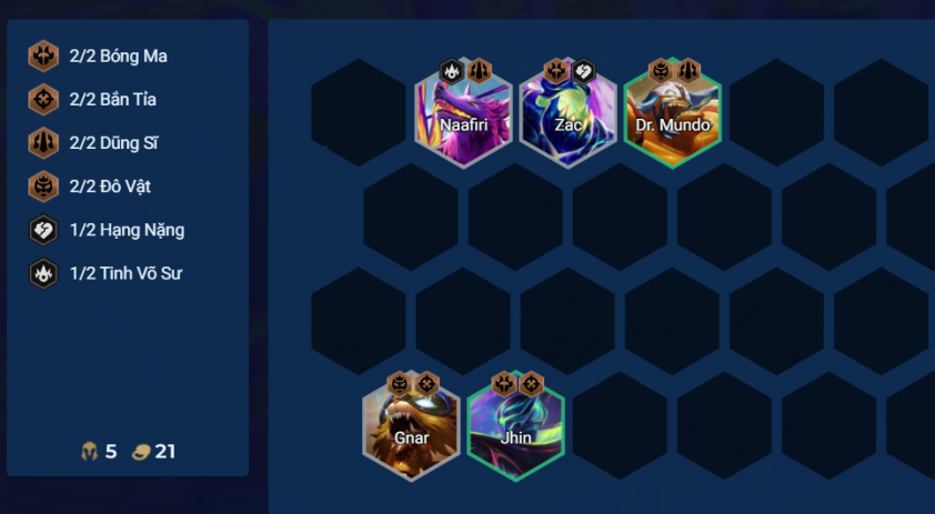 Hướng dẫn xây dựng đội hình Volibear - Ashe giai đoạn đầu game