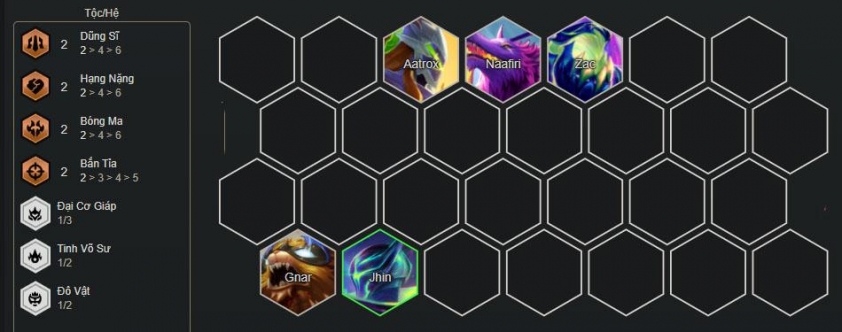 Triển khai đầu game với Aatrox, Naafiri và Zac
