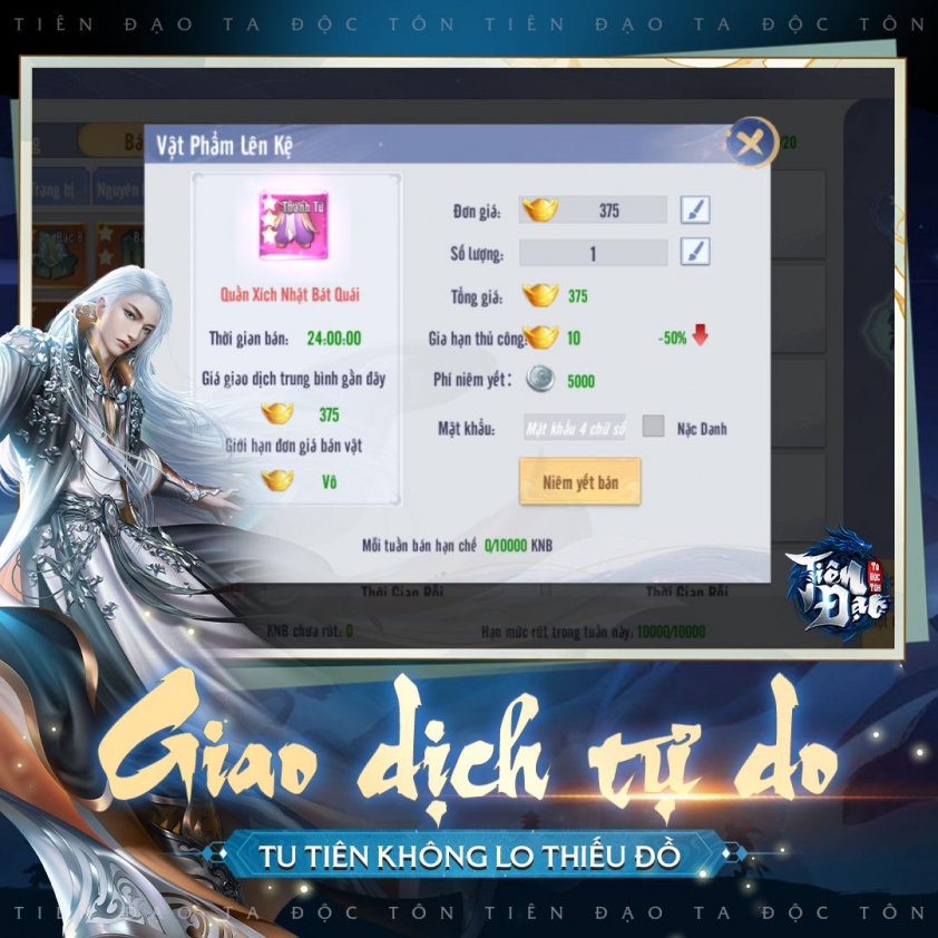 Ảnh tựa game Tiên Đạo Ta Độc Tôn 1