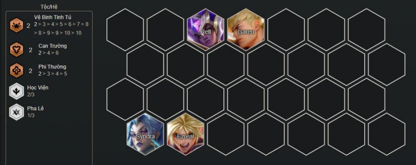 Bắt đầu với 2 Can Trường - 2 Phi Thường, trang bị cho Syndra