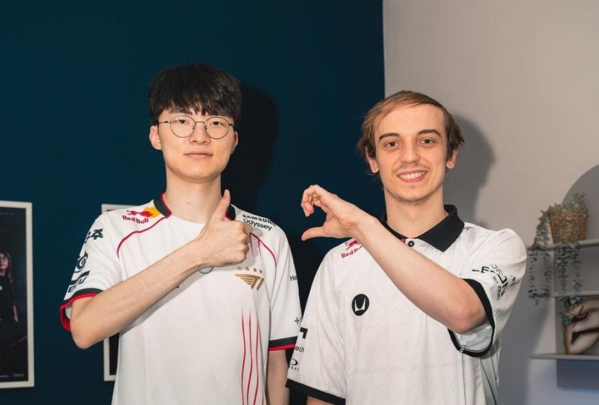 Hình ảnh G2 Esports luyện tập trong môi trường đơn giản trước giải
