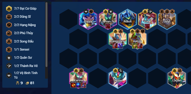 Sử dụng nam châm thức tỉnh lên Jarvan IV và các tướng khác