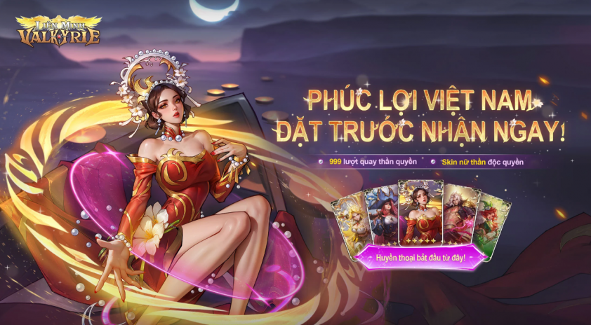 Hình ảnh trong game Liên Minh Valkyrie