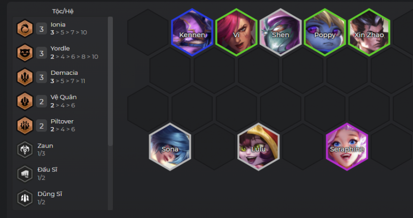 Chiến thuật giữa game đội hình Ryze Shurima