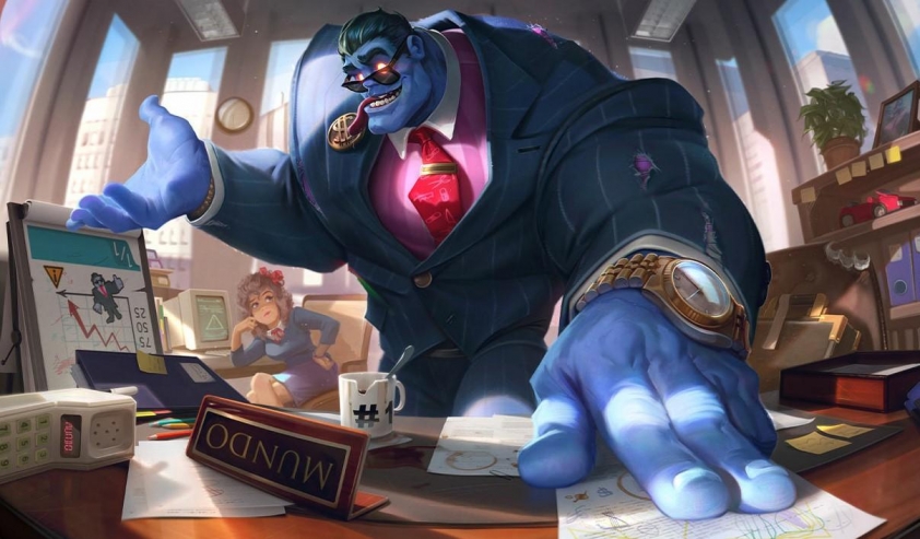 Oner thi đấu cùng Dr.Mundo