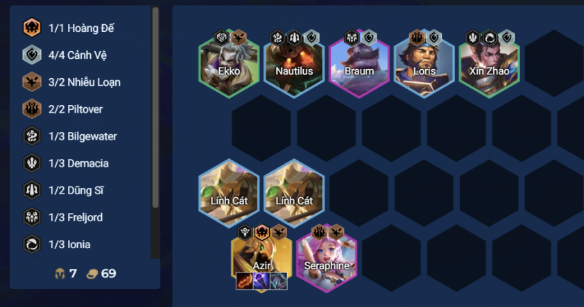 Chiến thuật giữa game Shurima