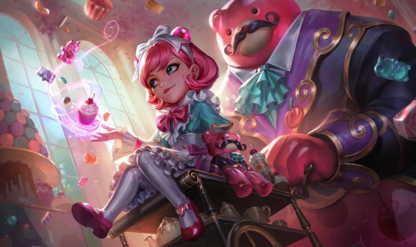 Annie cùng Gấu Tibber hỗ trợ đội hình