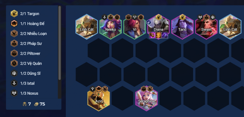 Chiến thuật giữa game Diana Shurima Bố trí tướng giữa game để mở khóa Renekton