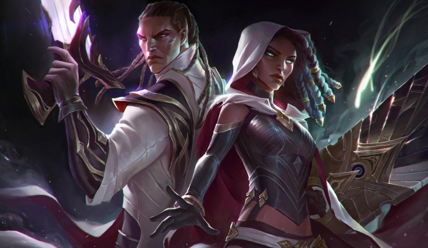 Lucian và Senna với kỹ năng gây sát thương diện rộng