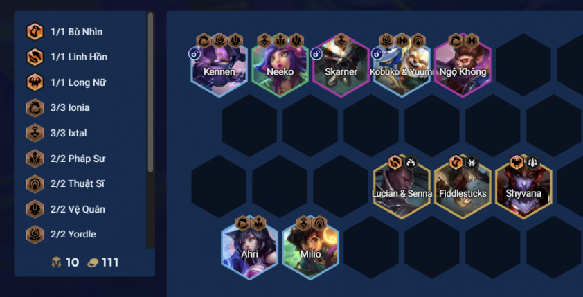 Chiến thuật cuối game Ahri reroll